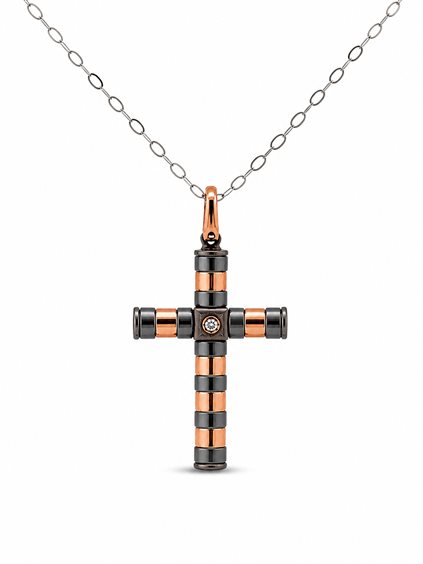 Colgante Cianfrone Gioielli Hombre in Oro Diamante 0.02 Ct PEOR-26-198 - PEOR-26-198